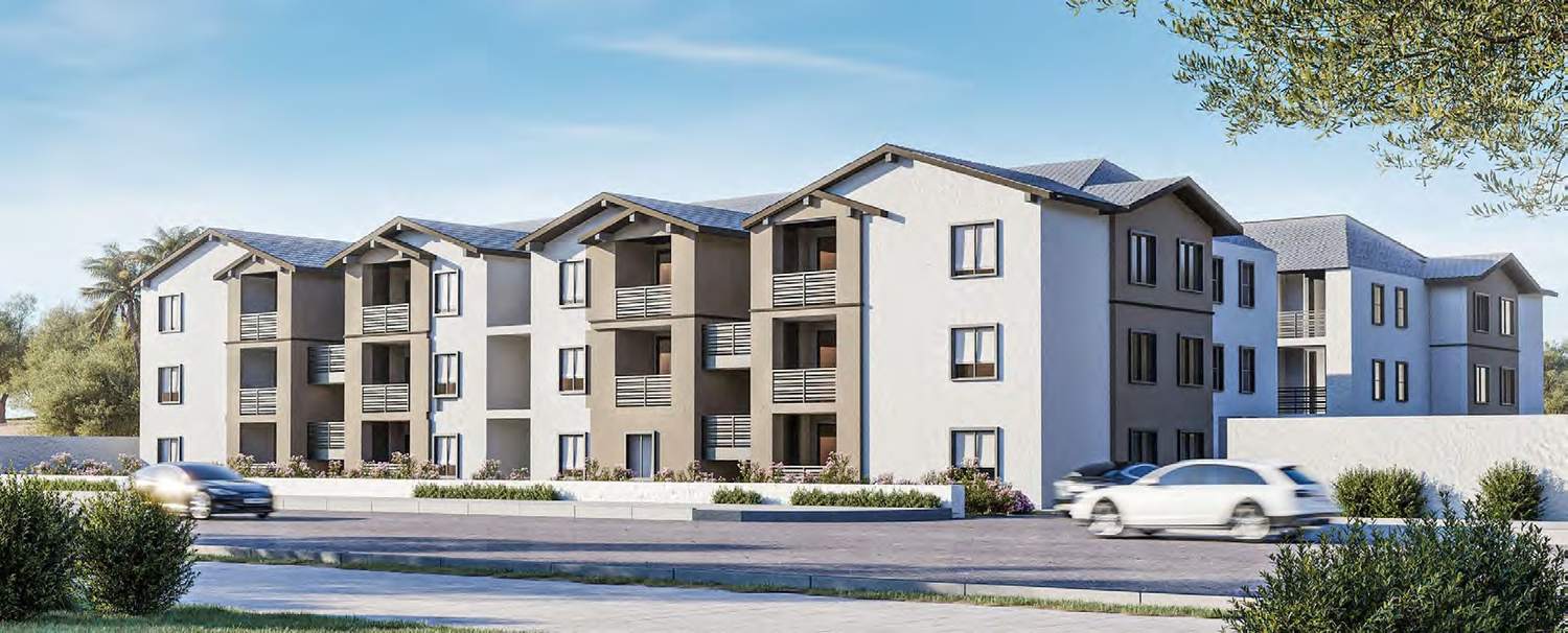 Investor development project rendering